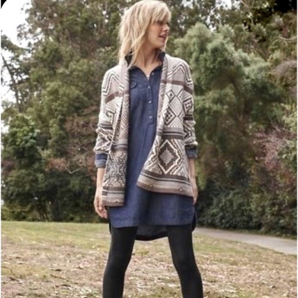 Krazy Kat Chambray Denim Shirt Dress